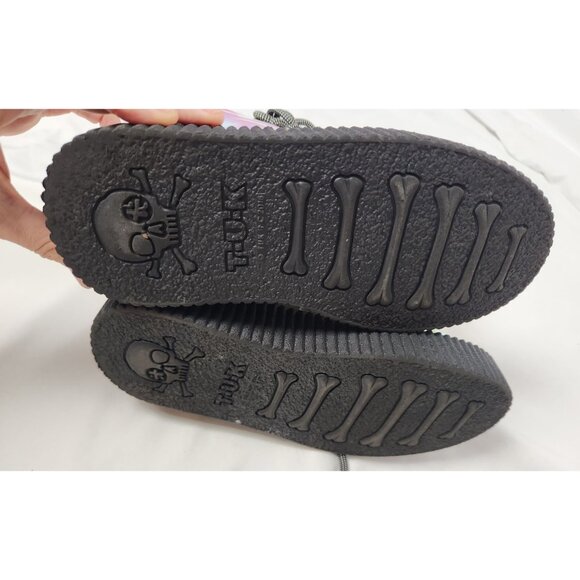 TUK Footwear Women's Sz. 6 Iridescent Mondo Combat Boots NWT - Picture 8 of 9